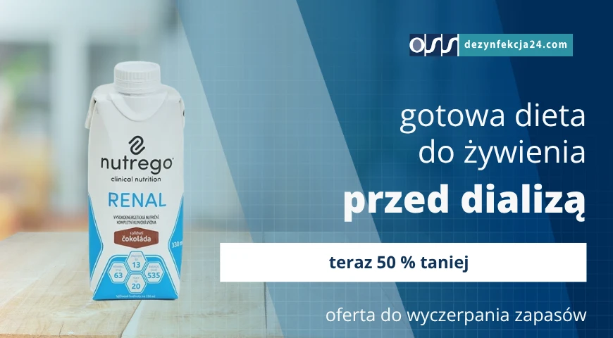 Gotowa dieta do żywienia przed dializą - Nutrego Renal w promocji 50%