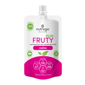 Nutrego FRUTY PLUS jabłko-malina 175 ml (4 szt.)