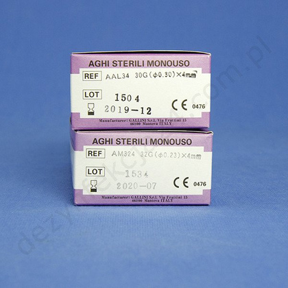 Igła MESO RELLE 31G 0,26 x 12 mm. (100 szt.)