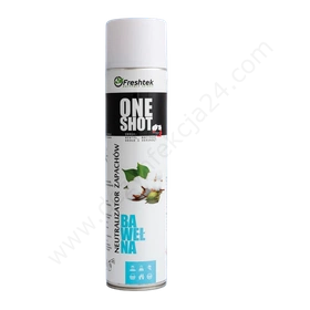 ONE SHOT - neutralizator zapachów 600 ml. - bawełna