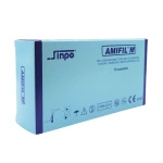 NICI AMIFIL M 4/0 ig. 16 mm, 3/8 koła, odwrotnie tnąca / 45 cm - niewchłanialne, monofilament (10 szt.)
