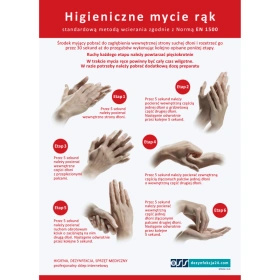 Instrukcja - Higieniczne mycie rąk