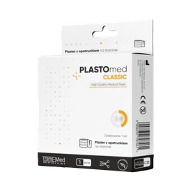 Plaster z opatrunkiem Plastomed Classic 6 cm x 1 m