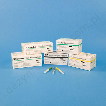 Igła multiadapter systemowa Multi-Sample Needle 20G 0,9 x 38 mm (1,5") (100 szt.)