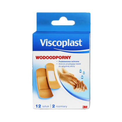 Plaster wodoodporny (12 szt.) - Viscoplast