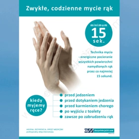 Instrukcja - Zwykłe, codzienne mycie rąk