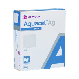 Aquacel AG+ Extra - opatrunek 5 x 5 cm. (10 szt.) - ConvaTec