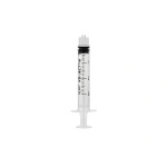 Strzykawka trzyczęściowa 2 ml, LL (100 szt.) - KD-JECT