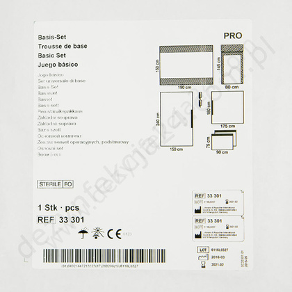 Raucodrape Basic Set - Obłożenie chirurgiczne uniwersalne
