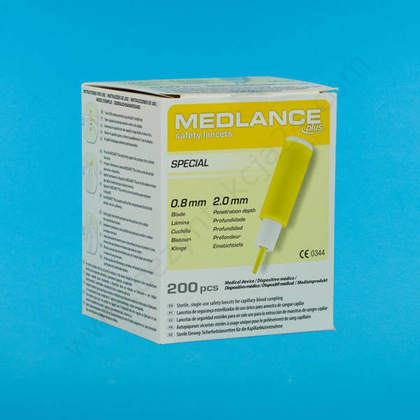 Nakłuwacz Medlance PLUS 2,0 mm (200 szt.)