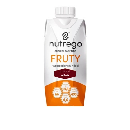 Nutrego FRUTY wiśnia 330 ml (12 szt.)