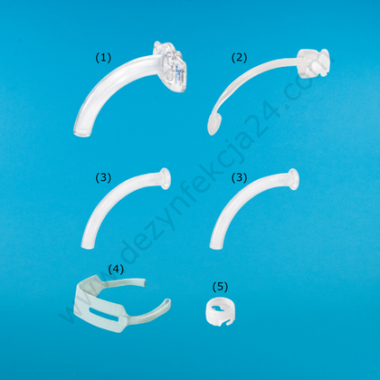 Rurka tracheostomijna KAN Nr 7,0 bez mankietu - Zestaw II