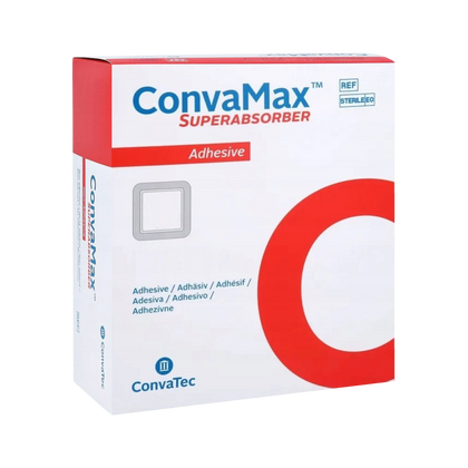 Convamax Superabsorber Adhesive - opatrunek 10 x 10 cm. (10 szt.) - ConvaTec