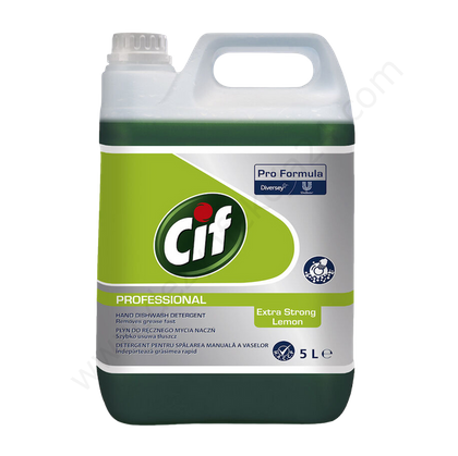 Cif Pro Formula Dishwash Extra Strong Lemon 5 L