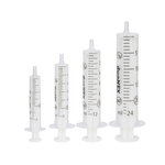 Strzykawka 10 ml. dwuczęściowa, Luer, biały tłok (100 szt.) - duoNEX