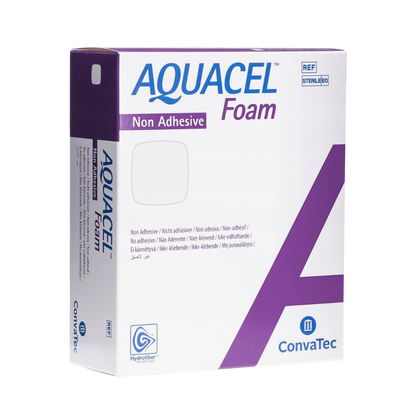 Aquacel Ag Foam N/ADH - opatrunek 15 x 15 cm. (5 szt.) - ConvaTec