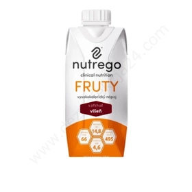 Nutrego FRUTY wiśnia 330 ml (12 szt.)