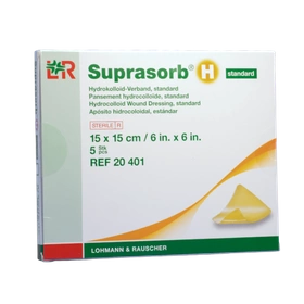 SUPRASORB H 15 x 15 cm. Opatrunek hydrokoloidowy (5 szt.)