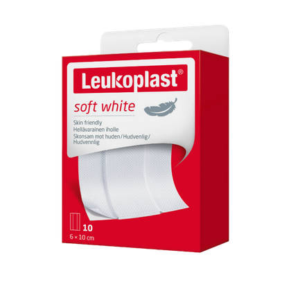 Plastry Leukoplast Soft White 6 x 10 cm (10 szt.)