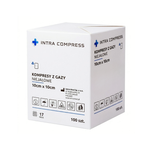 Kompresy gazowe 17. nitkowe 12. warst. 10 x 10 cm (100 szt.) - Intra Med