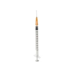 Strzykawka trzyczęściowa 1 ml, z igłą SUB-Q 0,45 x 12,7 mm (100 szt.) - BD Plastipak