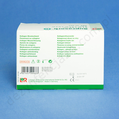 SUPRASORB C 6 x 8 x 0,8 cm. Opatrunek kolagenowy (5 szt.)