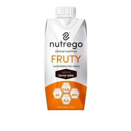 Nutrego FRUTY czarna porzeczka 330 ml (12 szt.)