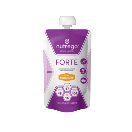 Nutrego FORTE cappucino 200 ml (12 szt.)