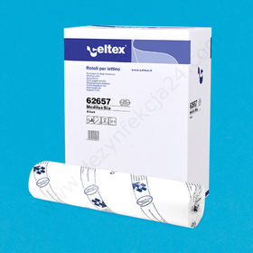 Podkład w rolce, medyczny, celulozowy, 60 cm x 50 m (9 szt.) - biały Celtex