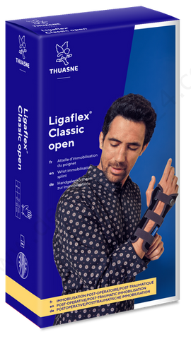 Ligaflex Classic open, dwustronny, rozmiar 2 - szary