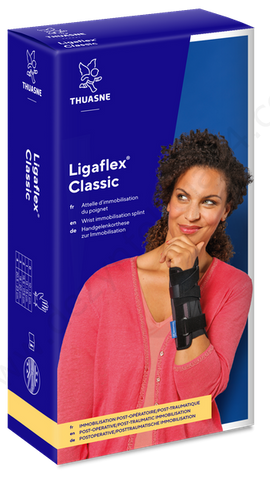 Ligaflex Classic, prawa, rozmiar 1 - czarny