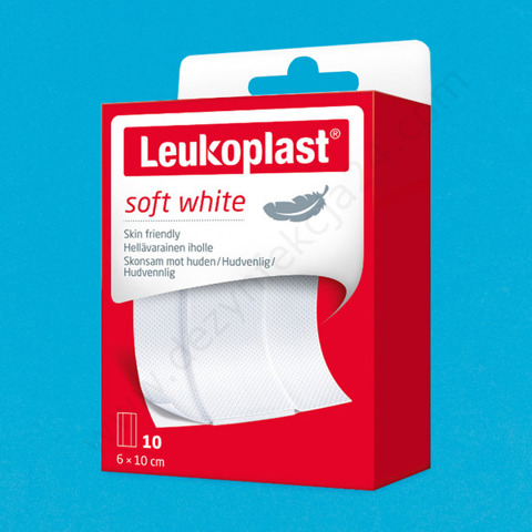 Plastry Leukoplast Soft White 6 x 10 cm (10 szt.)
